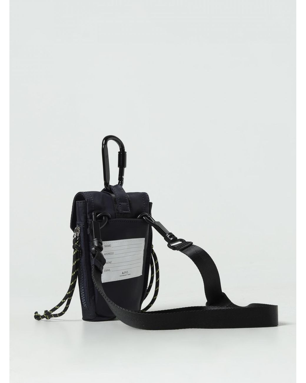 A.P.C. White Shoulder Bag for men
