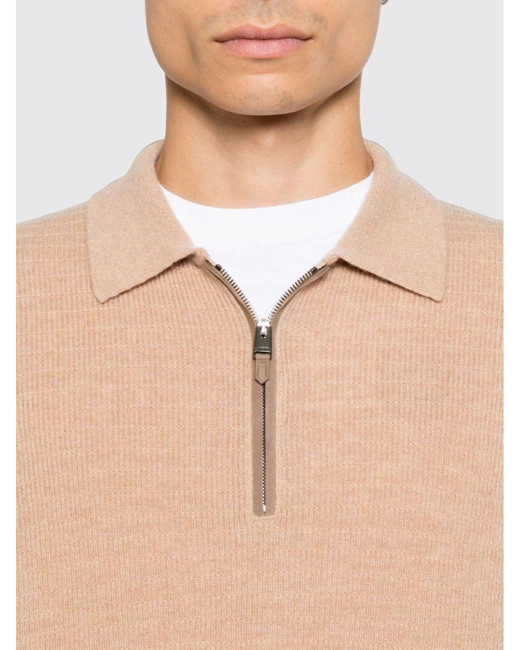 Canali Blue Polo Shirt for men