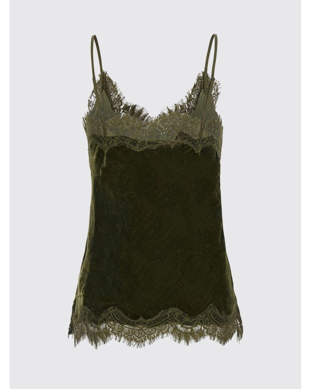 Gold Hawk Green Top