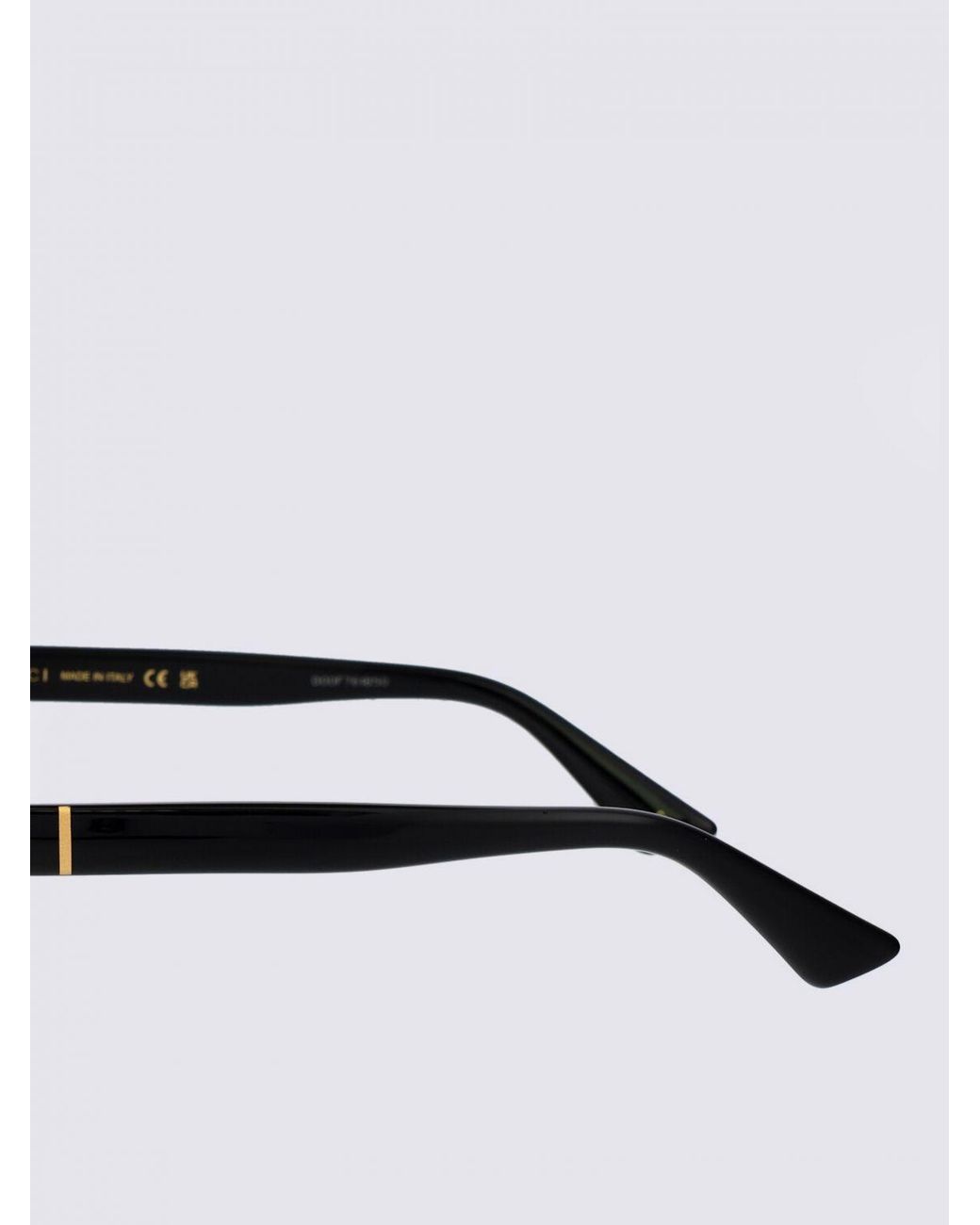 Gucci Black Gg0762S Acetate Sunglasses