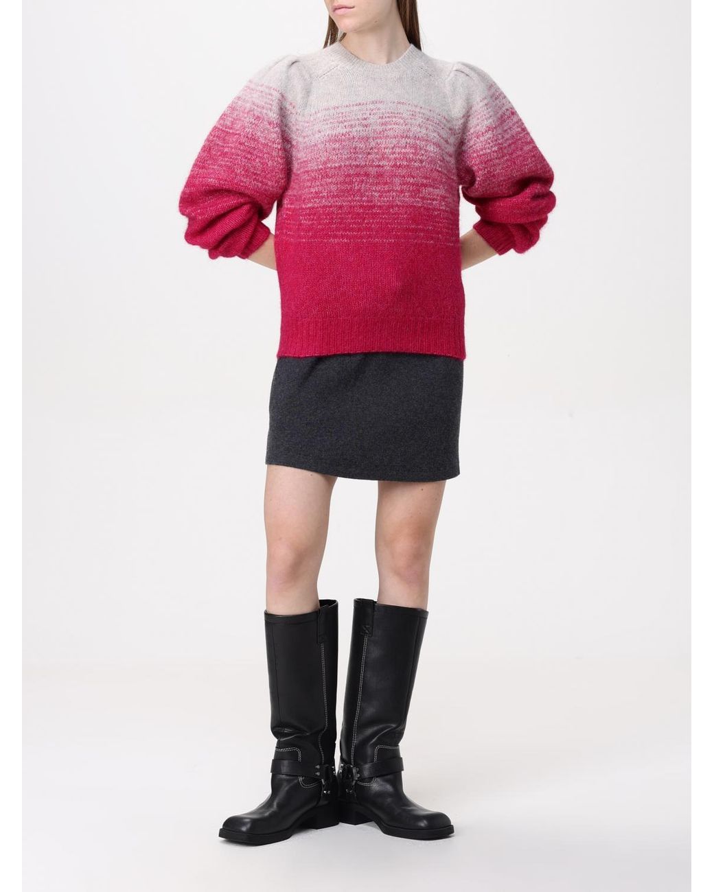 Isabel Marant Red 'Peytona' Sweater