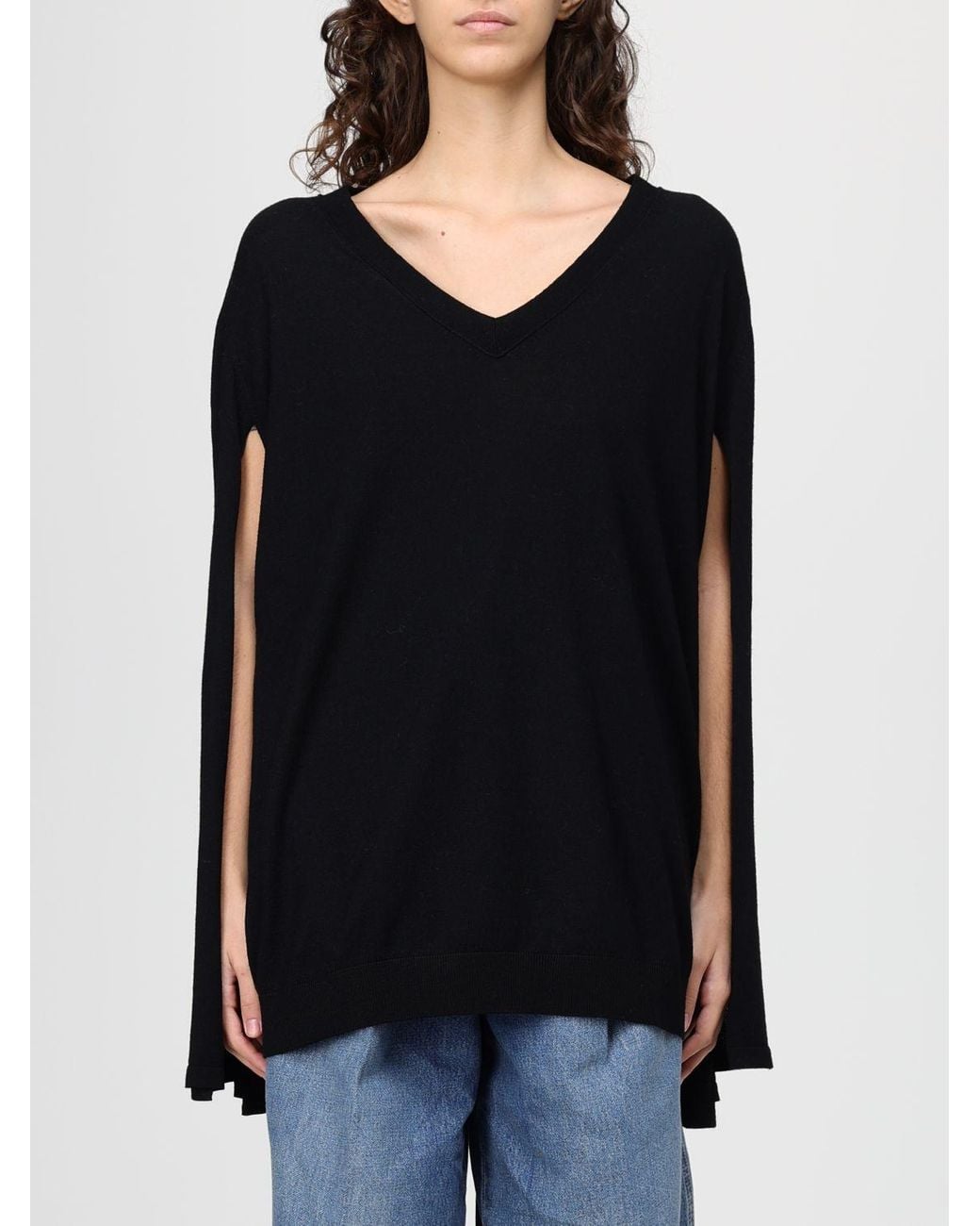 Alberta Ferretti Black Jumper