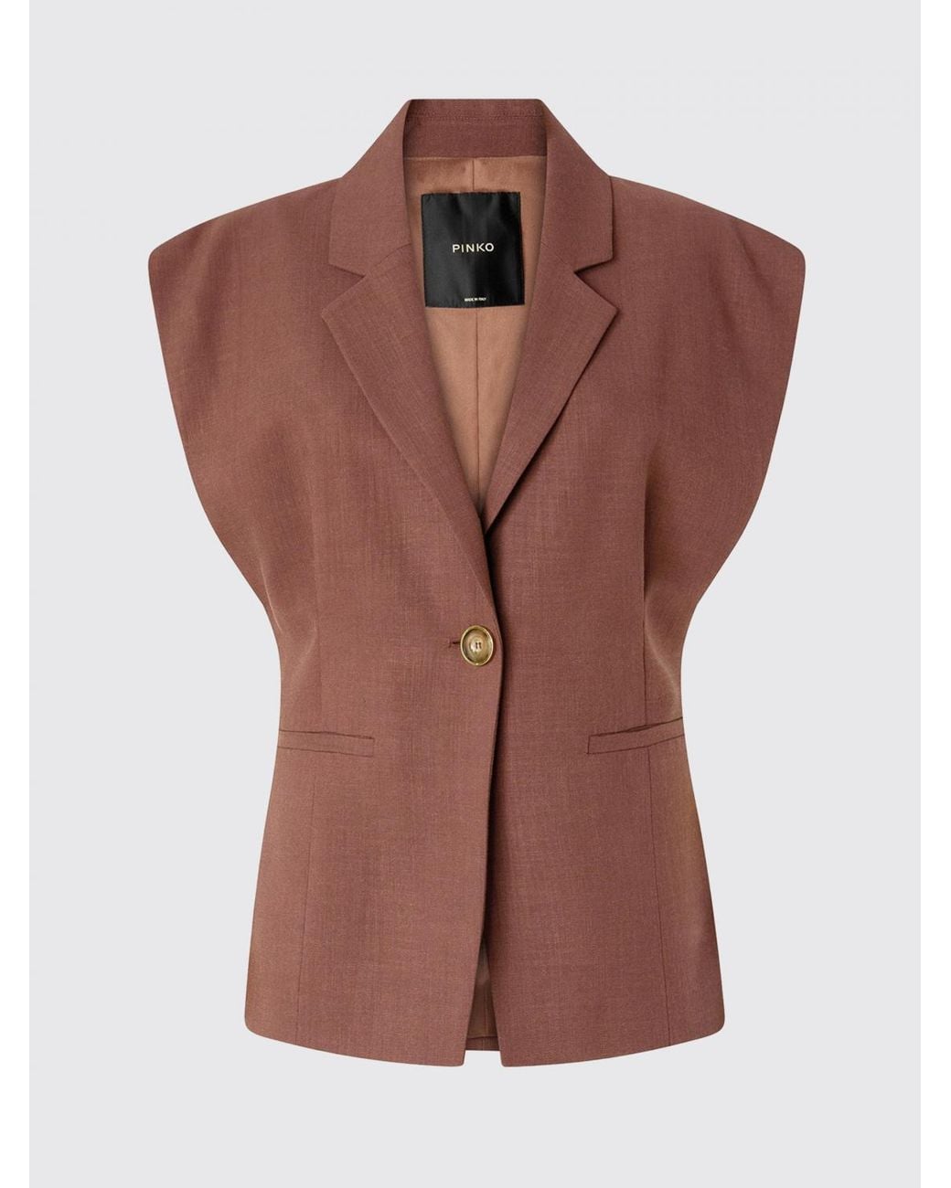 Pinko Brown Floella Vest