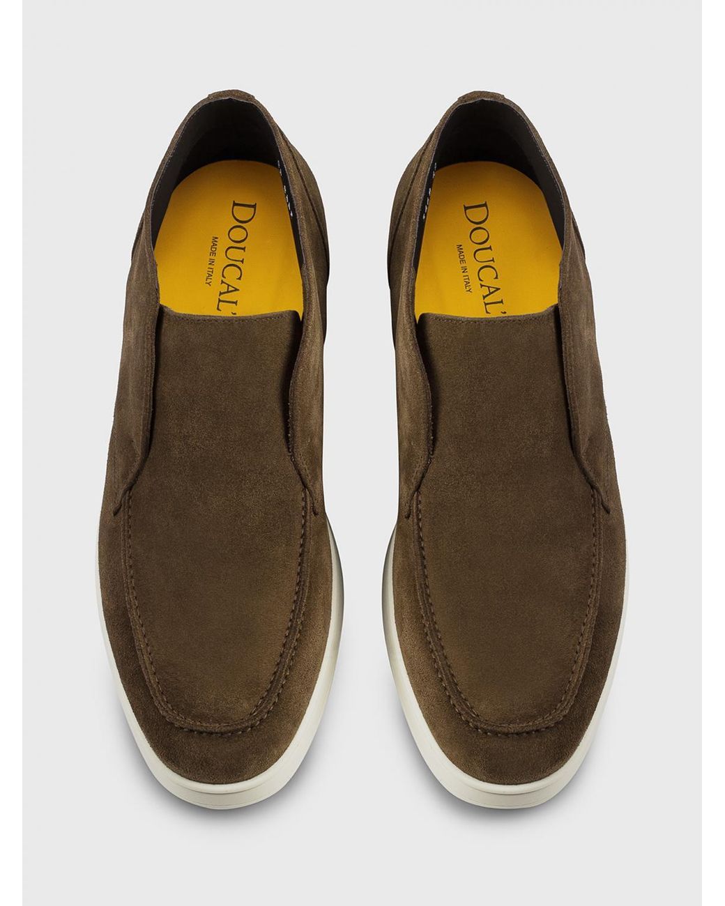 Botines De Ante Doucal's de hombre de color Brown