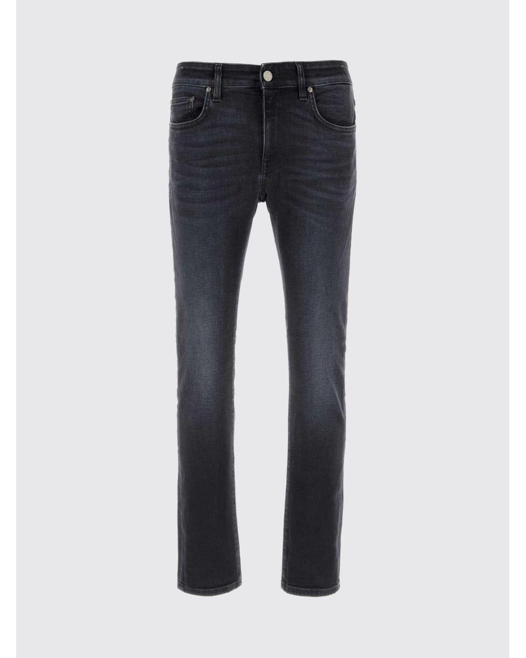 PT Torino Blue Mid-Rise Five-Pocket Skinny Jeans for men