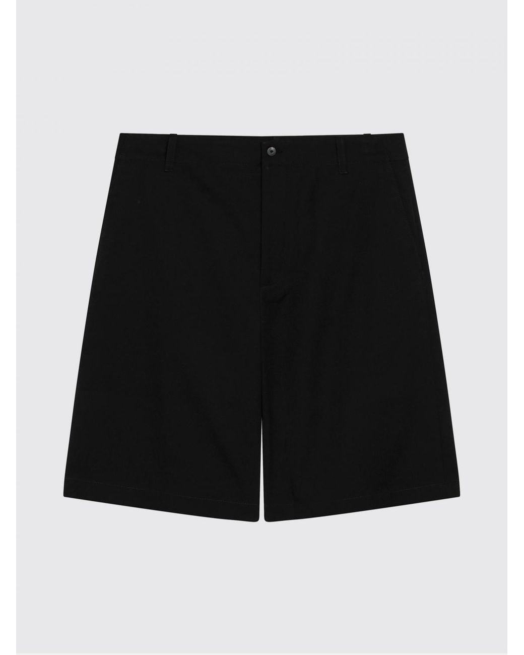 Jacquemus Black Virgin Wool Shorts for men