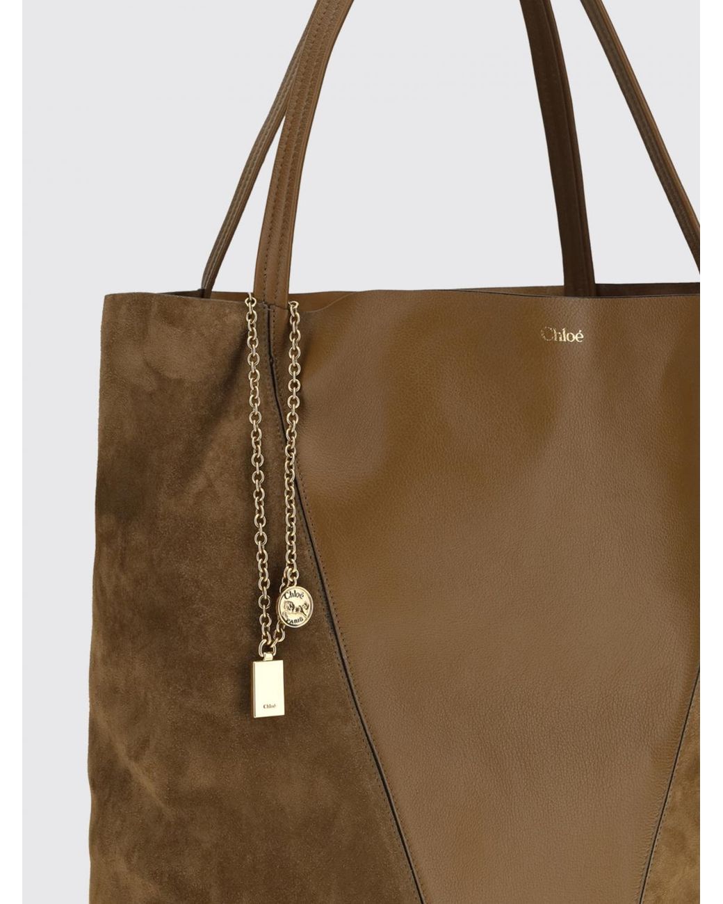 Chloé Natural ChloÉ Spin Leather Bag