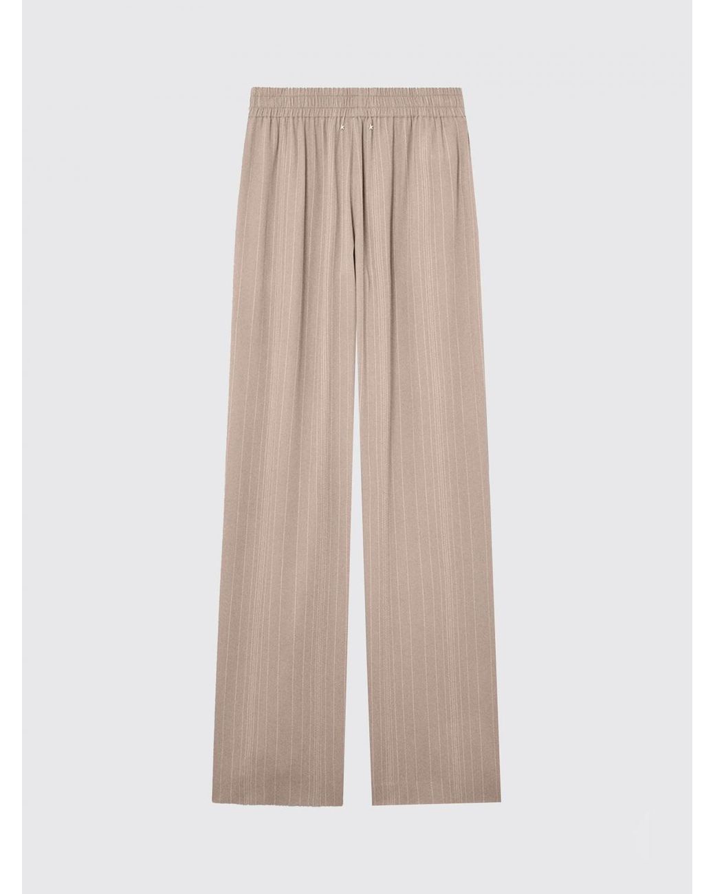 Golden Goose Deluxe Brand Natural Crêpe Palazzo Trousers
