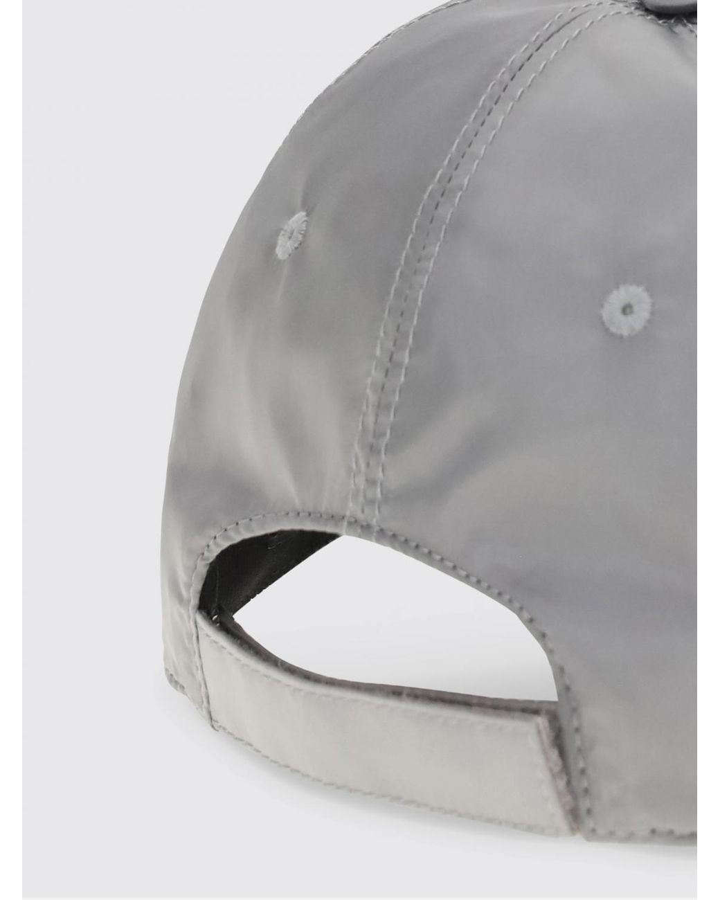 Fendi Gray Nylon Hat for men