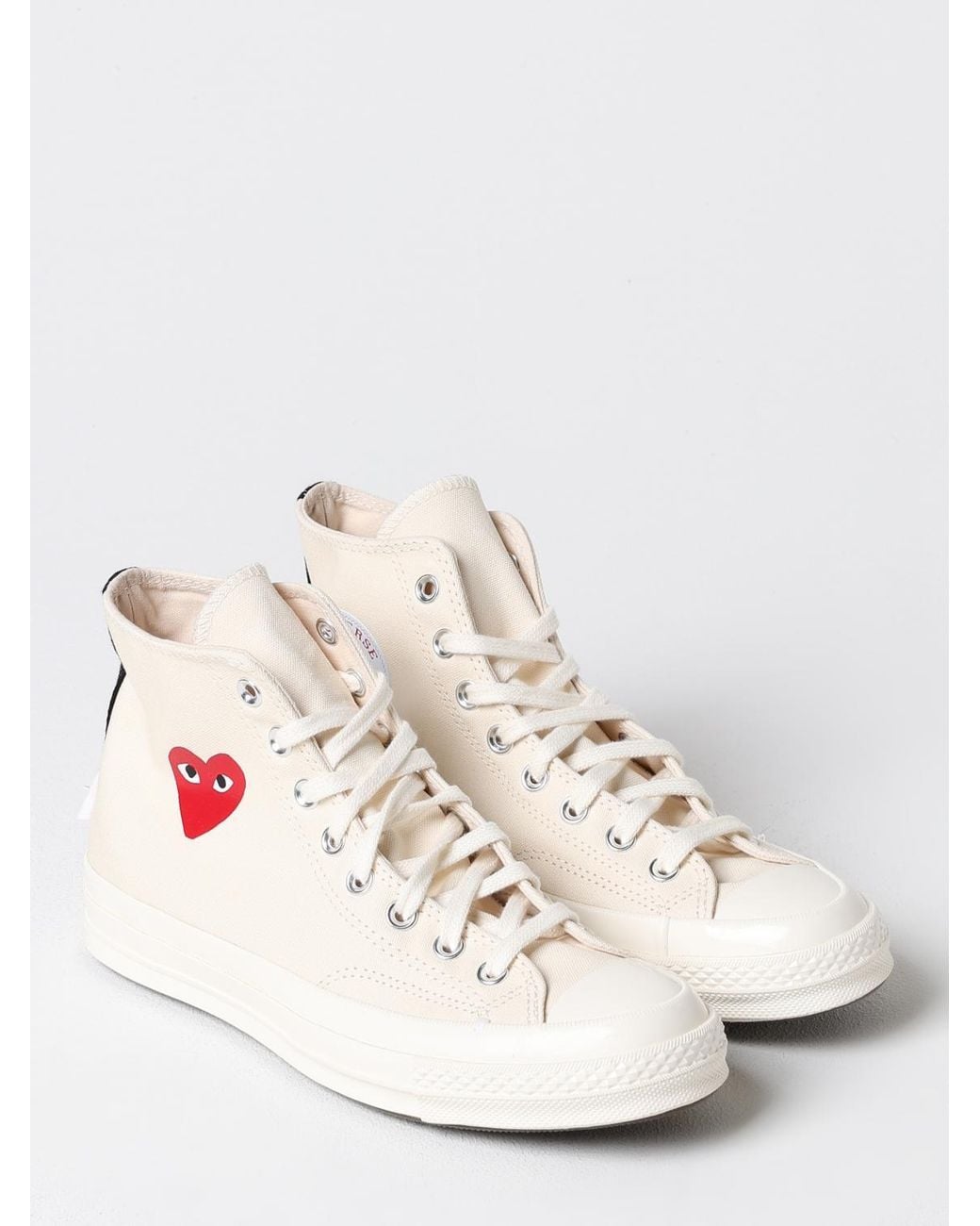 COMME DES GARÇONS PLAY White Sneakers Play X Converse for men