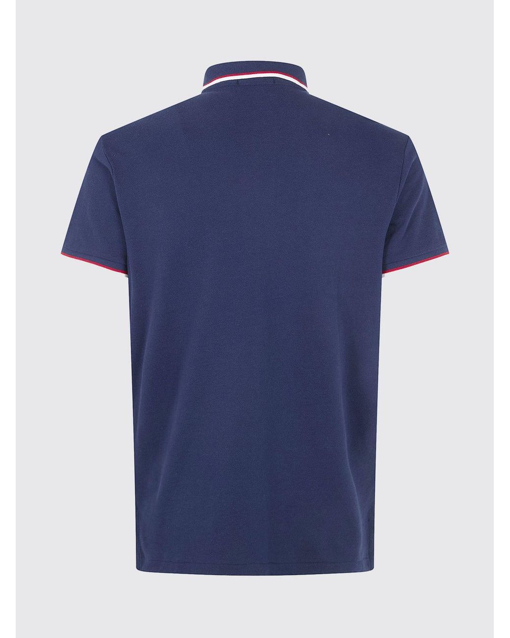Polo Ralph Lauren Blue Cotton Polo Shirt With Logo for men