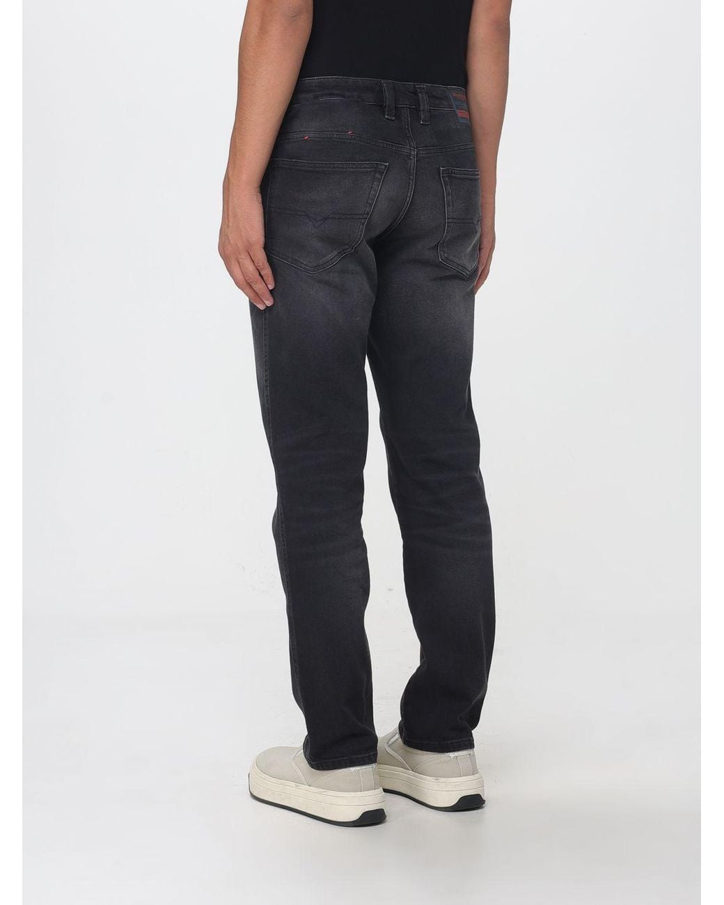 DIESEL Blue D-Vyl Mid-Rise Slim Fit Jeans for men