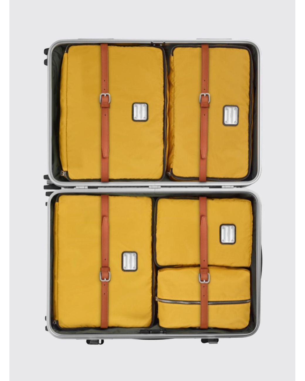 Fpm Milano Yellow Packing Cube Box L for men