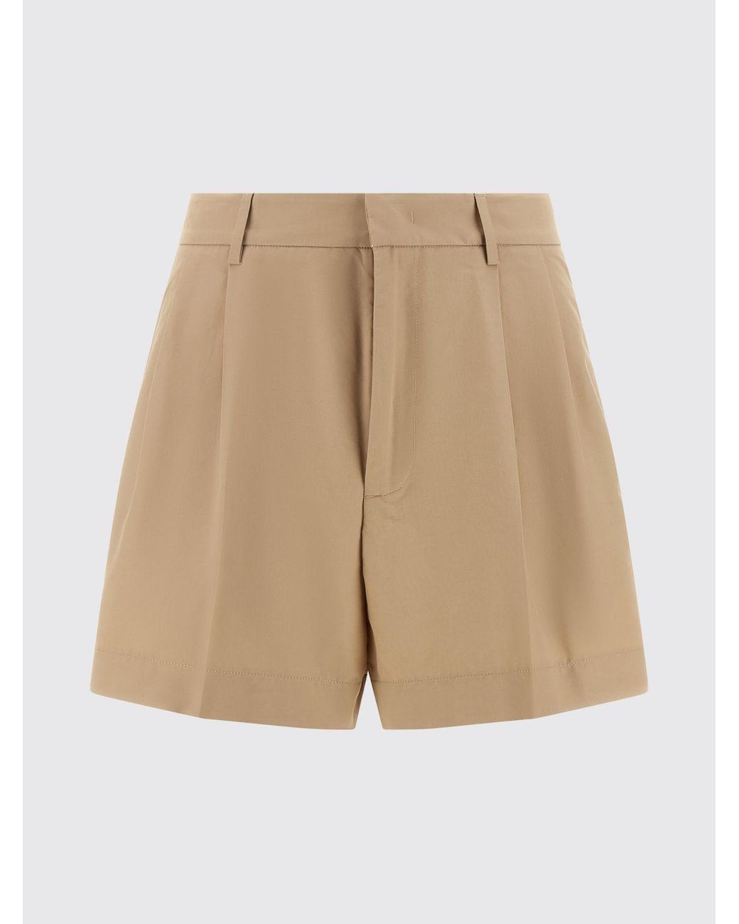 Fabiana Filippi Natural Cotton Blend Shorts