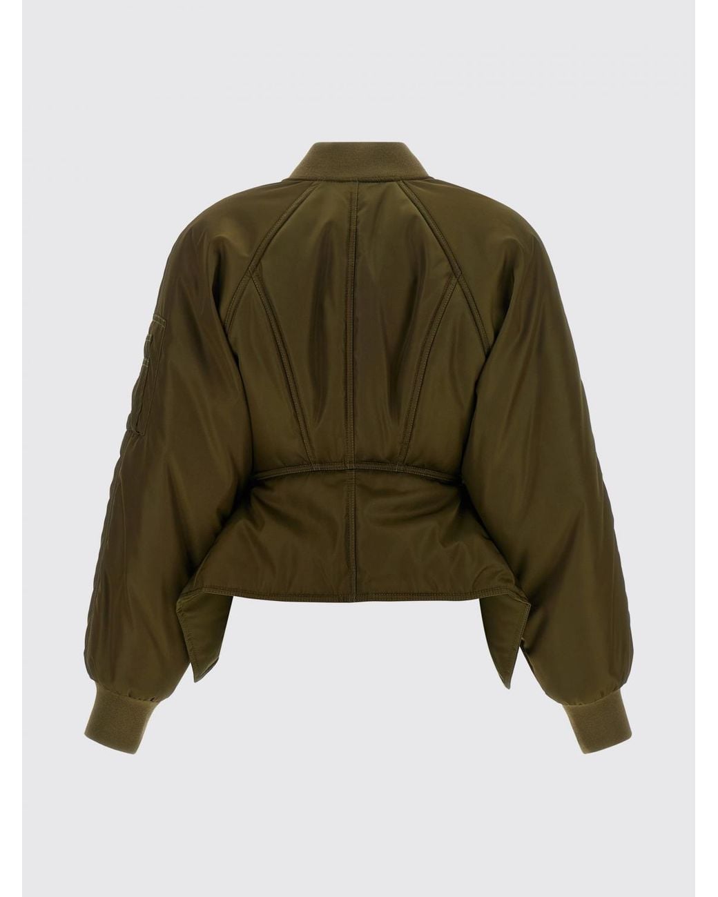 Bomber Corto di Balmain in Brown