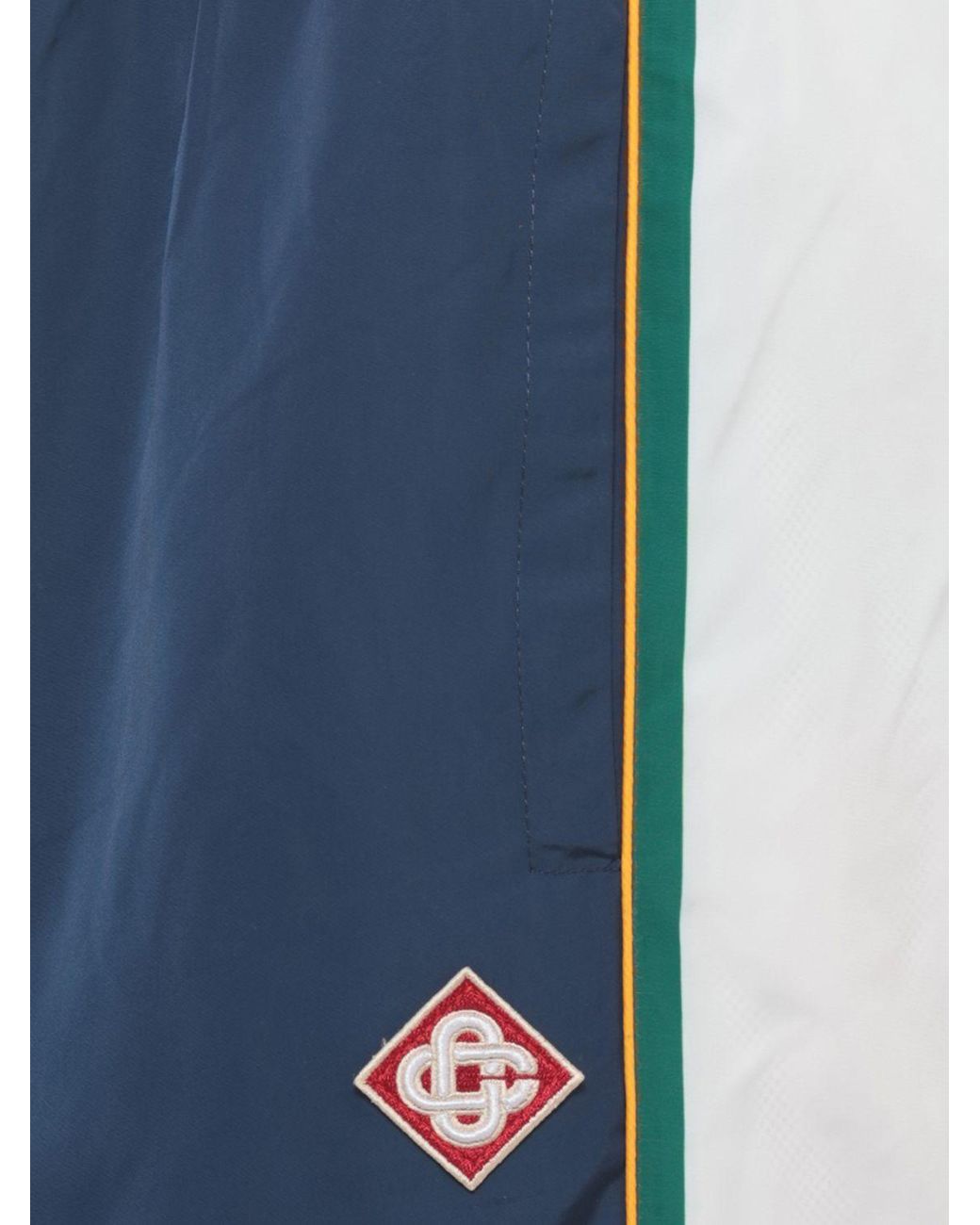 Casablanca Blue Straight-Leg Technical Fabric Track Trousers for men