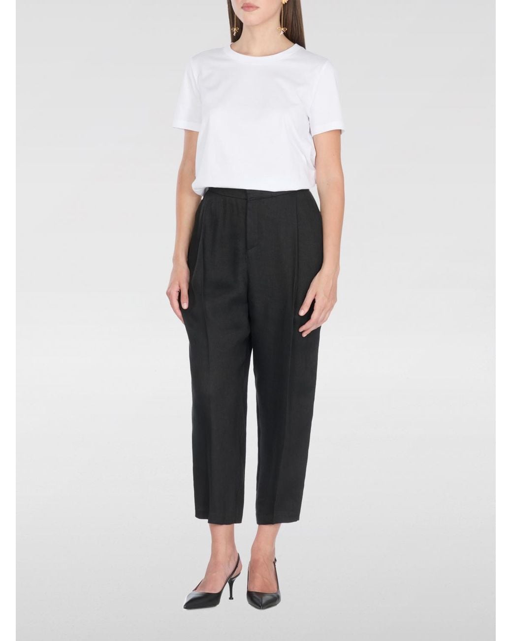 Elisabetta Franchi Black Trousers