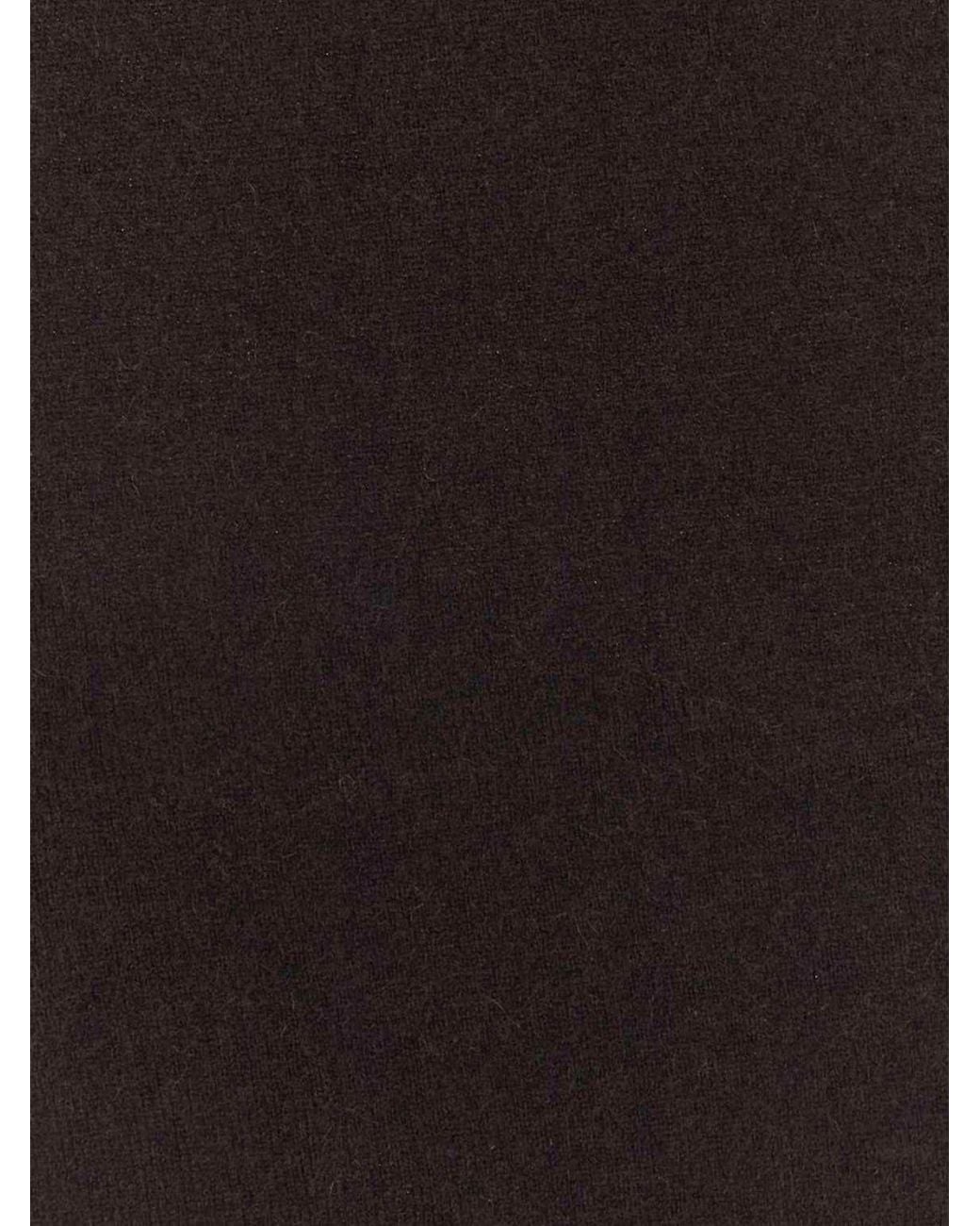 Extreme Cashmere Black Scarf for men