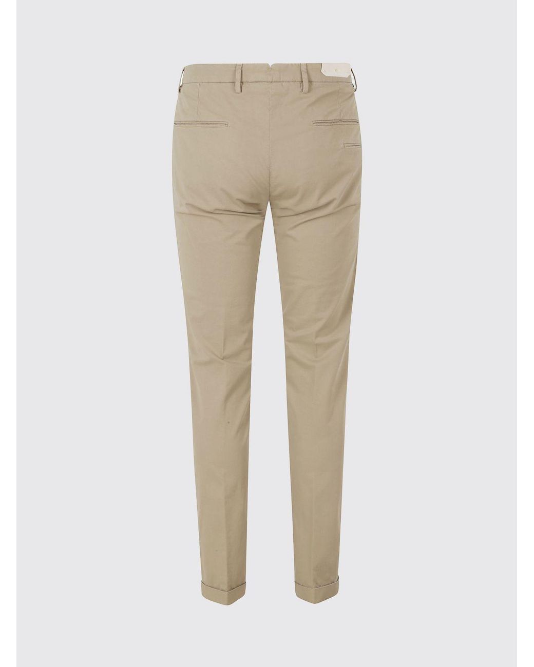 Briglia 1949 Natural Slim Fit Tailored Pants for men