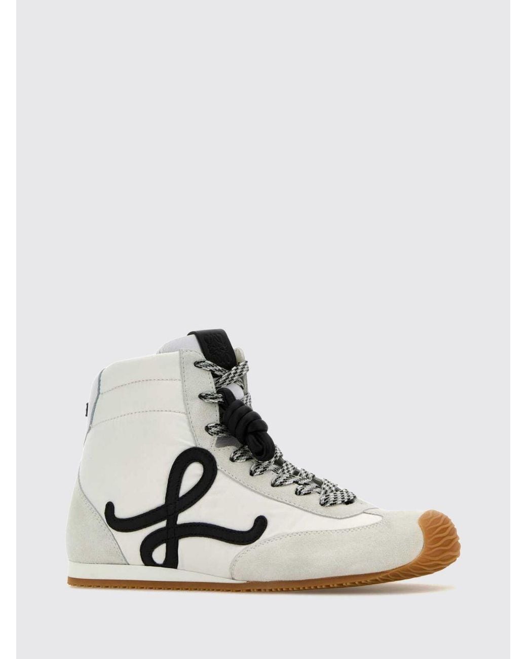 Loewe White Ballet Runner 2.0 High-Top Trainers