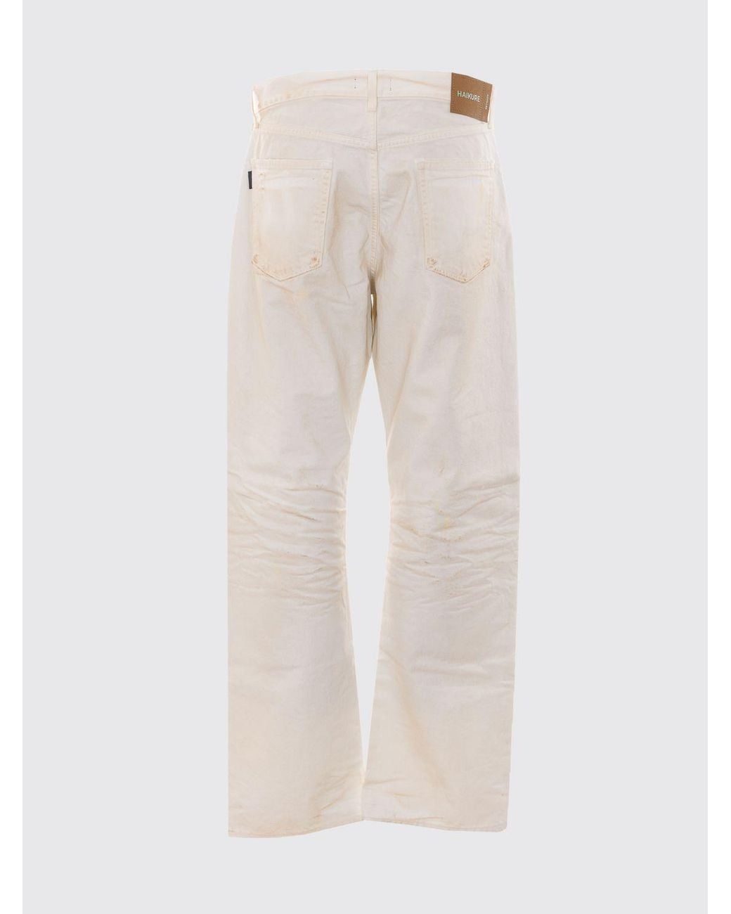 Haikure Natural Achilles Wide-Leg Jeans for men