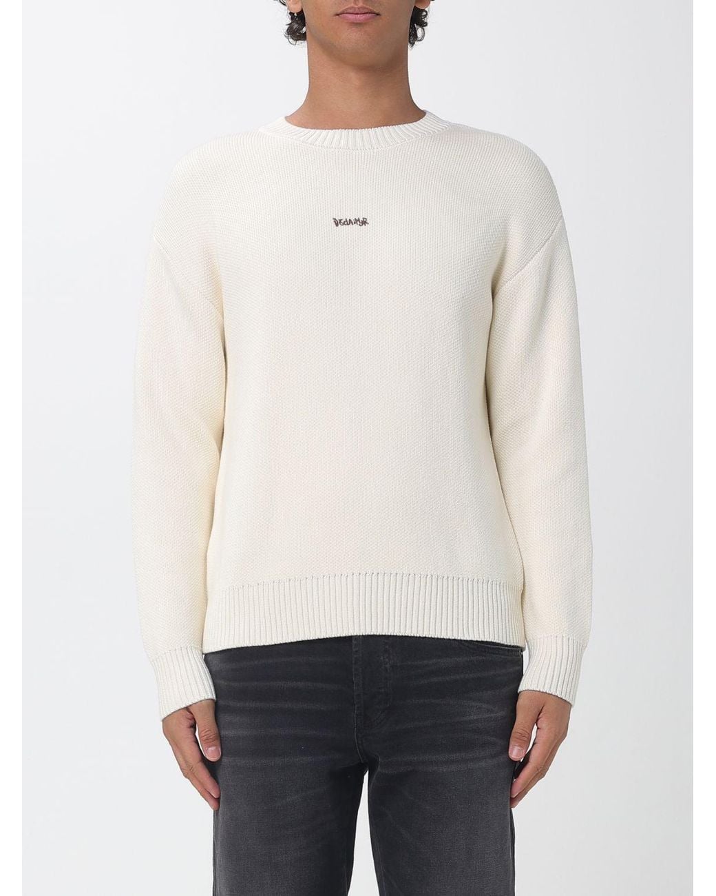 Pull Homme DISCLAIMER pour homme en coloris White