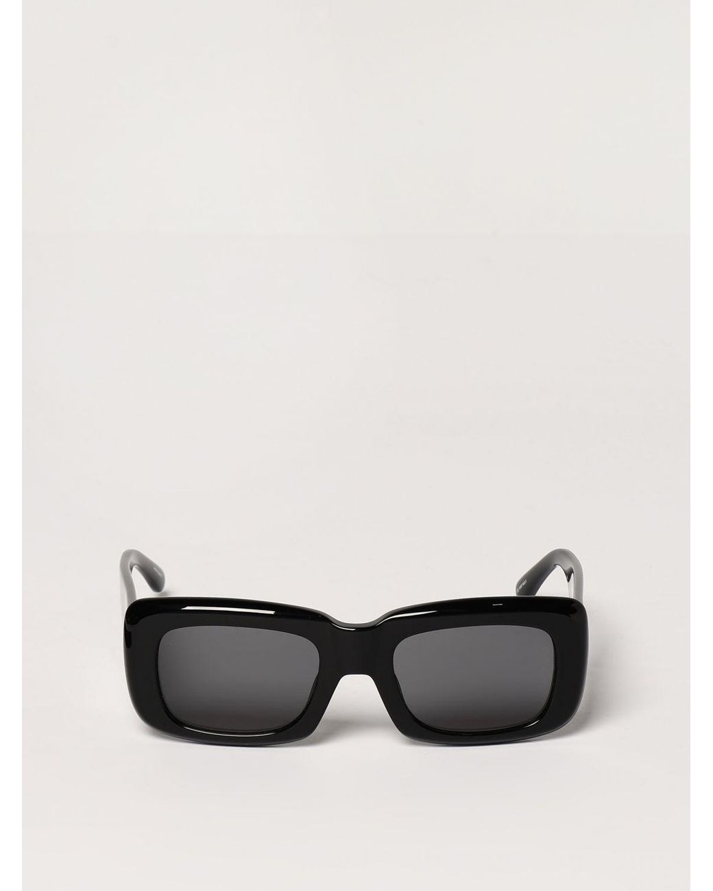 The Attico Black Linda Farrow X Marfa Acetate Sunglasses