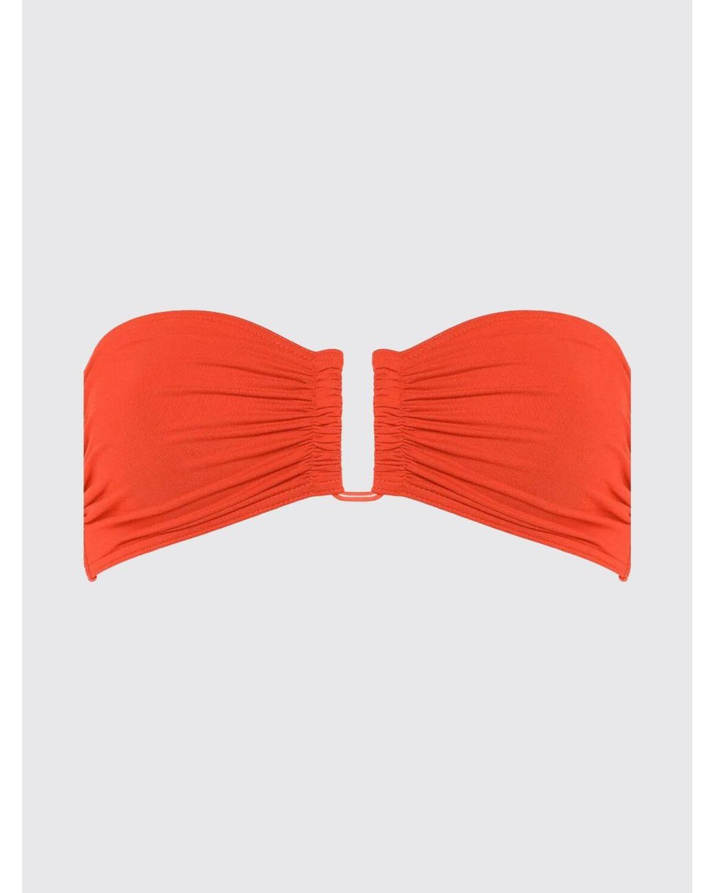 Eres Orange Ultra Polyamide Bikini Top