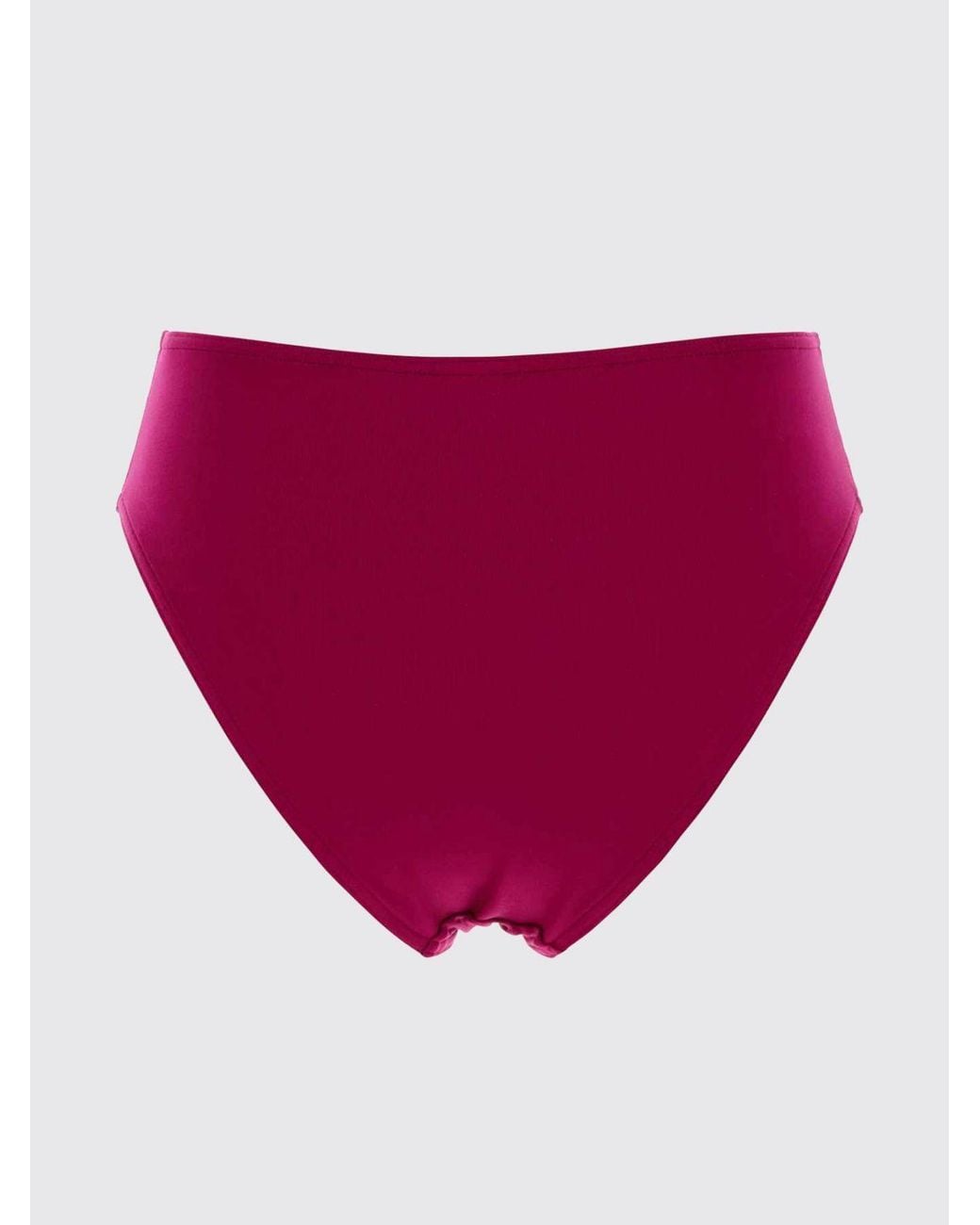 Eres Pink Niedrig Geschnittene Bikini-Hose Aus Stretch-Nylon-Mix