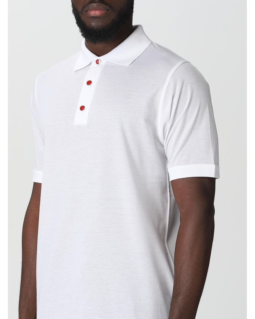 T-Shirt Homme Kiton pour homme en coloris White