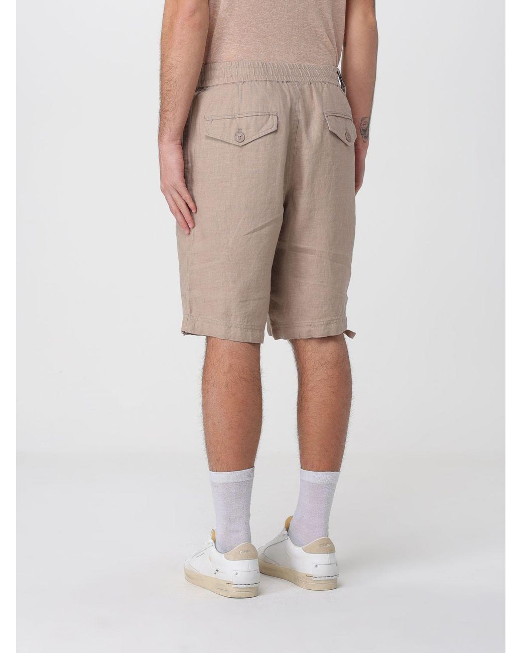 Blauer Natural Linen Shorts for men