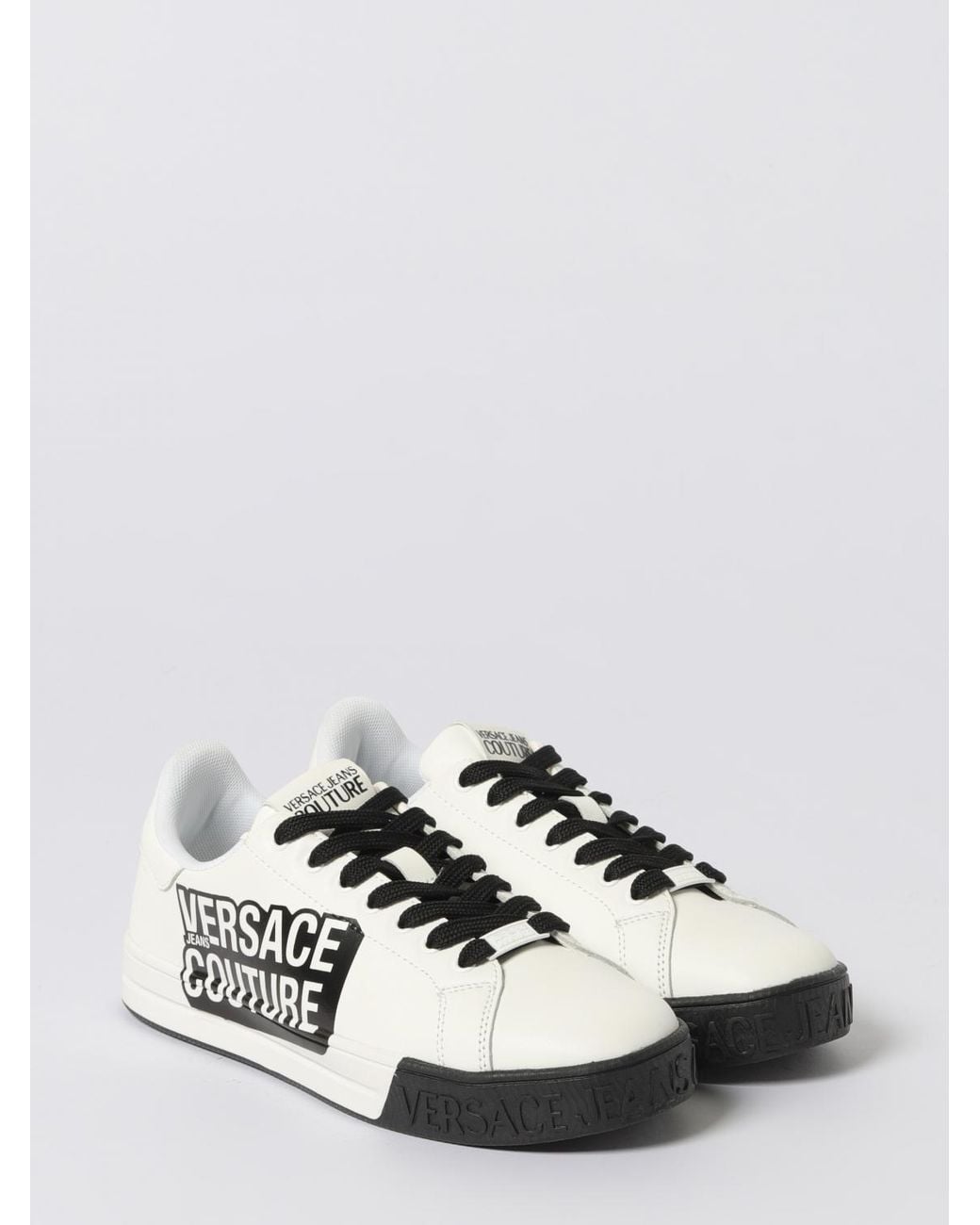 Versace Jeans Couture White Trainers for men