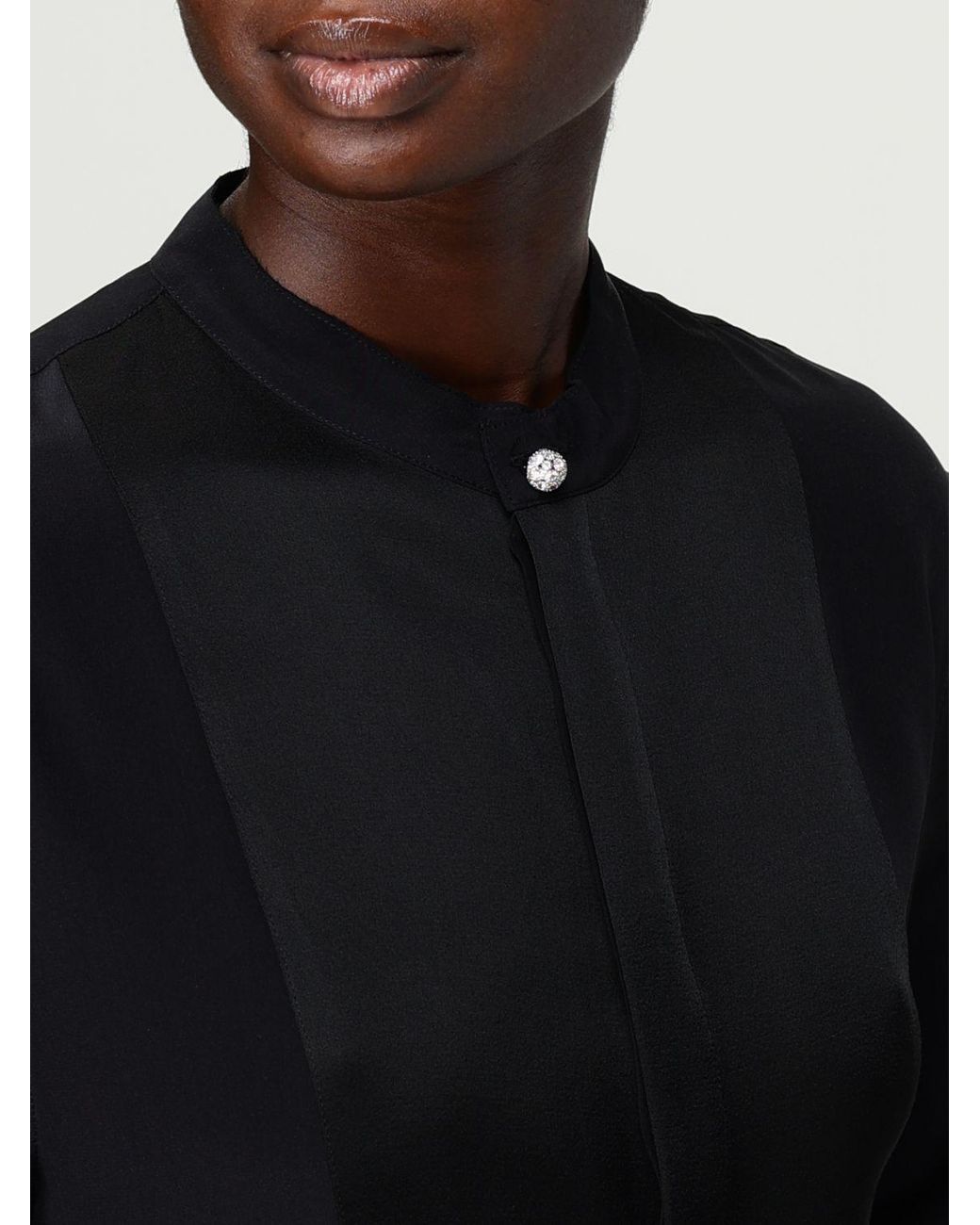 Victoria Beckham Black Shirt
