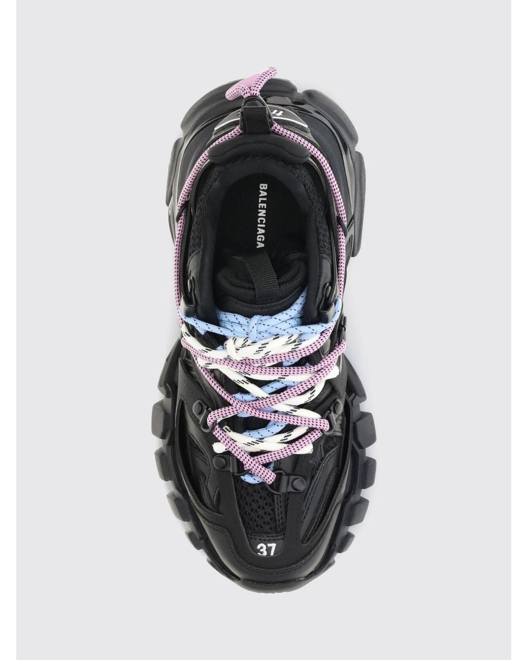Balenciaga White Track Trail Trainers