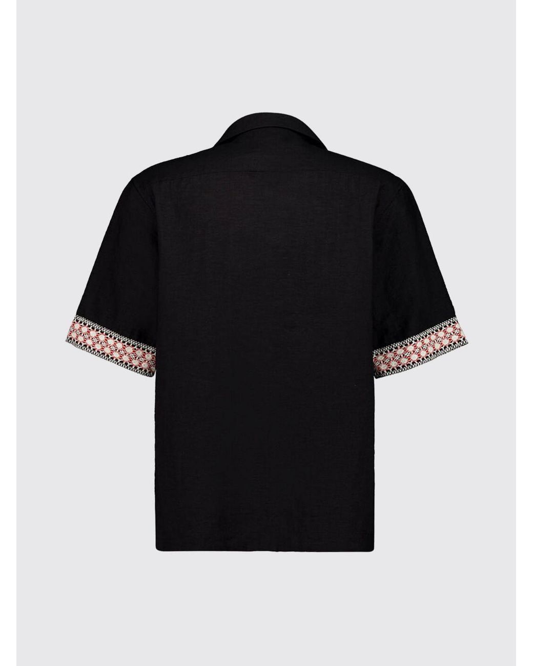 Camiseta Hombre Commas de hombre de color Black
