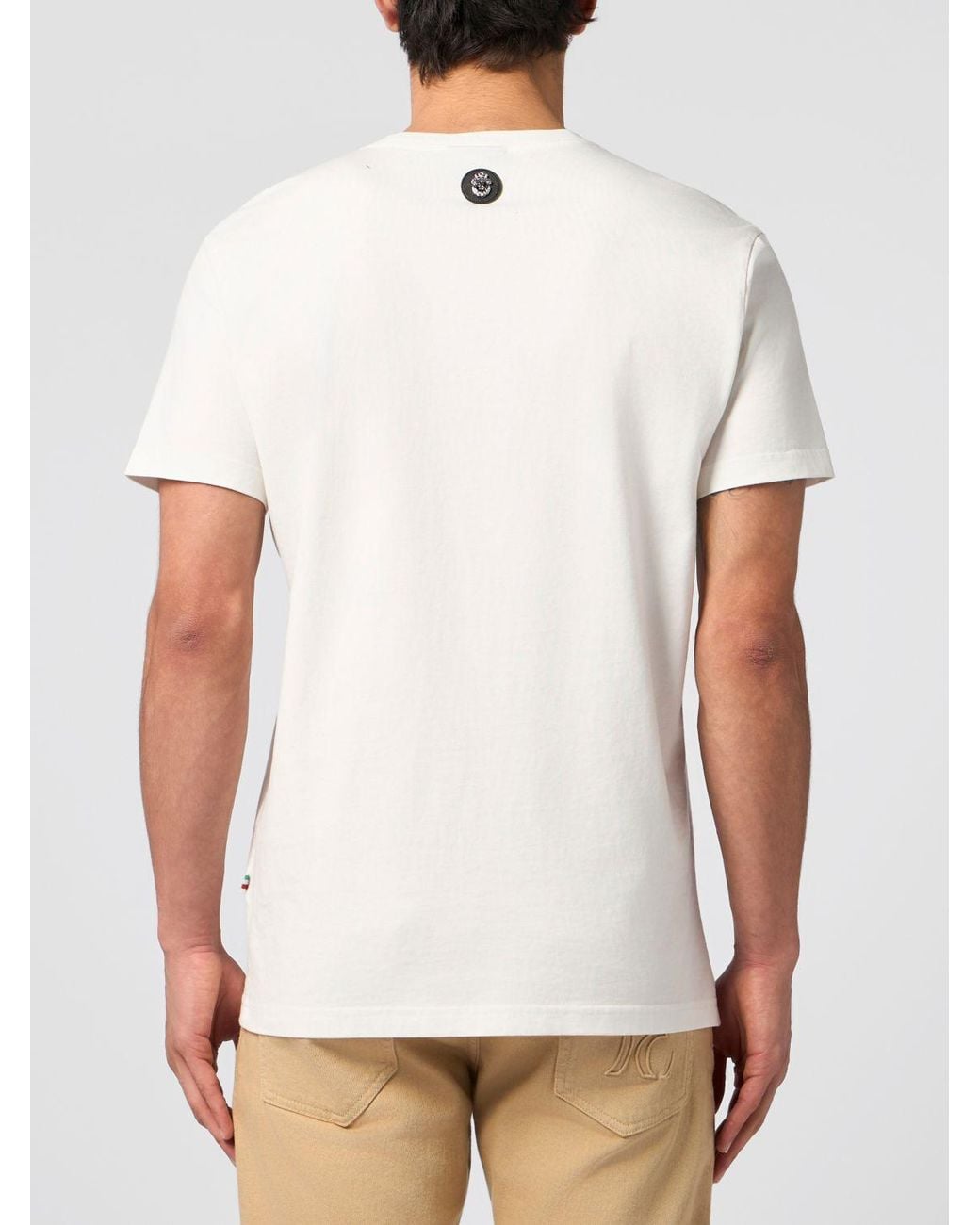 Billionaire White T-Shirt for men