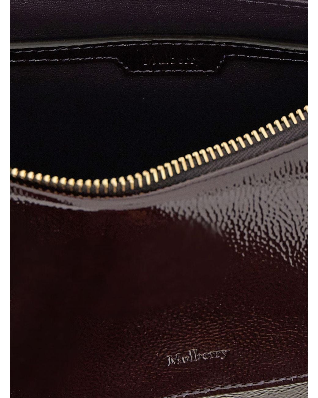 Mulberry White Clovelly Naplak Bag