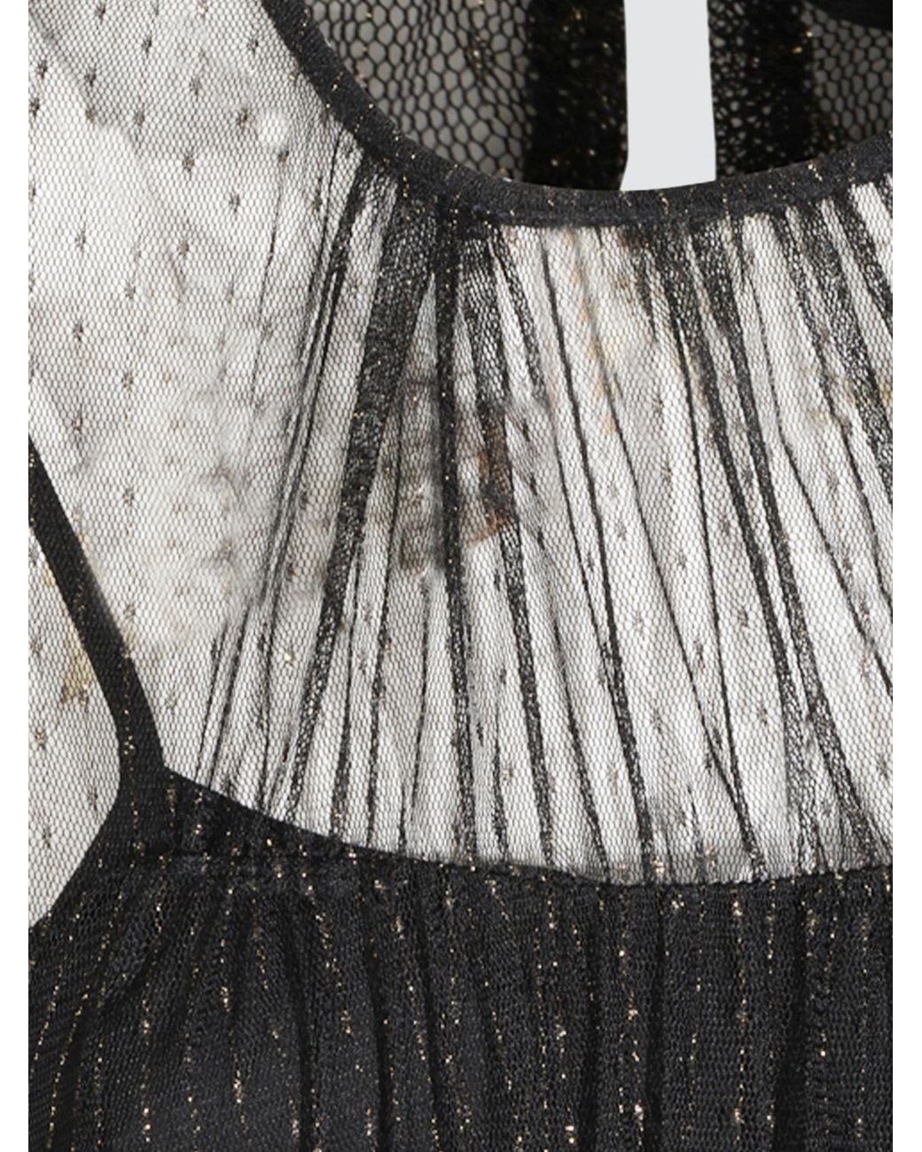 Twinset Black Long Evening Gown