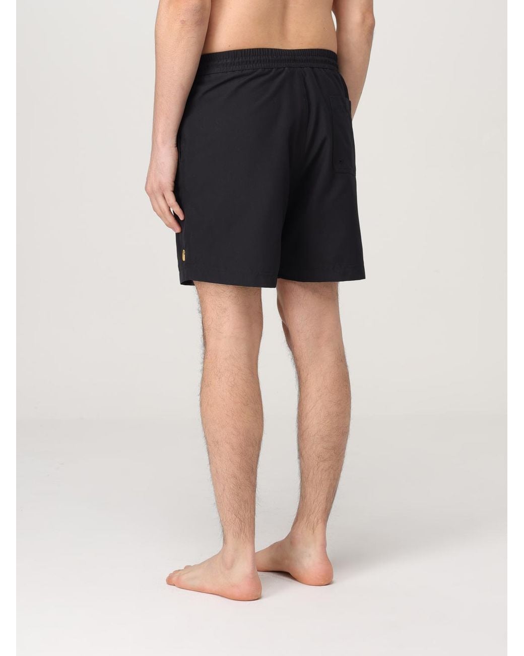 Carhartt Black Chase Swim Trunks Quickdrying for men