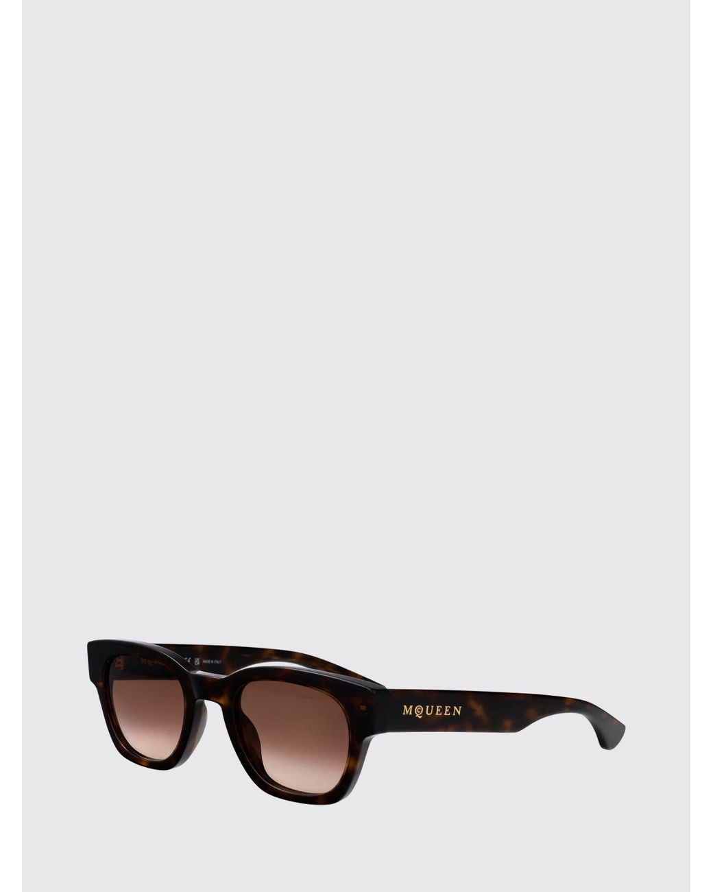 McQueen White Am0530S Sunglasses for men