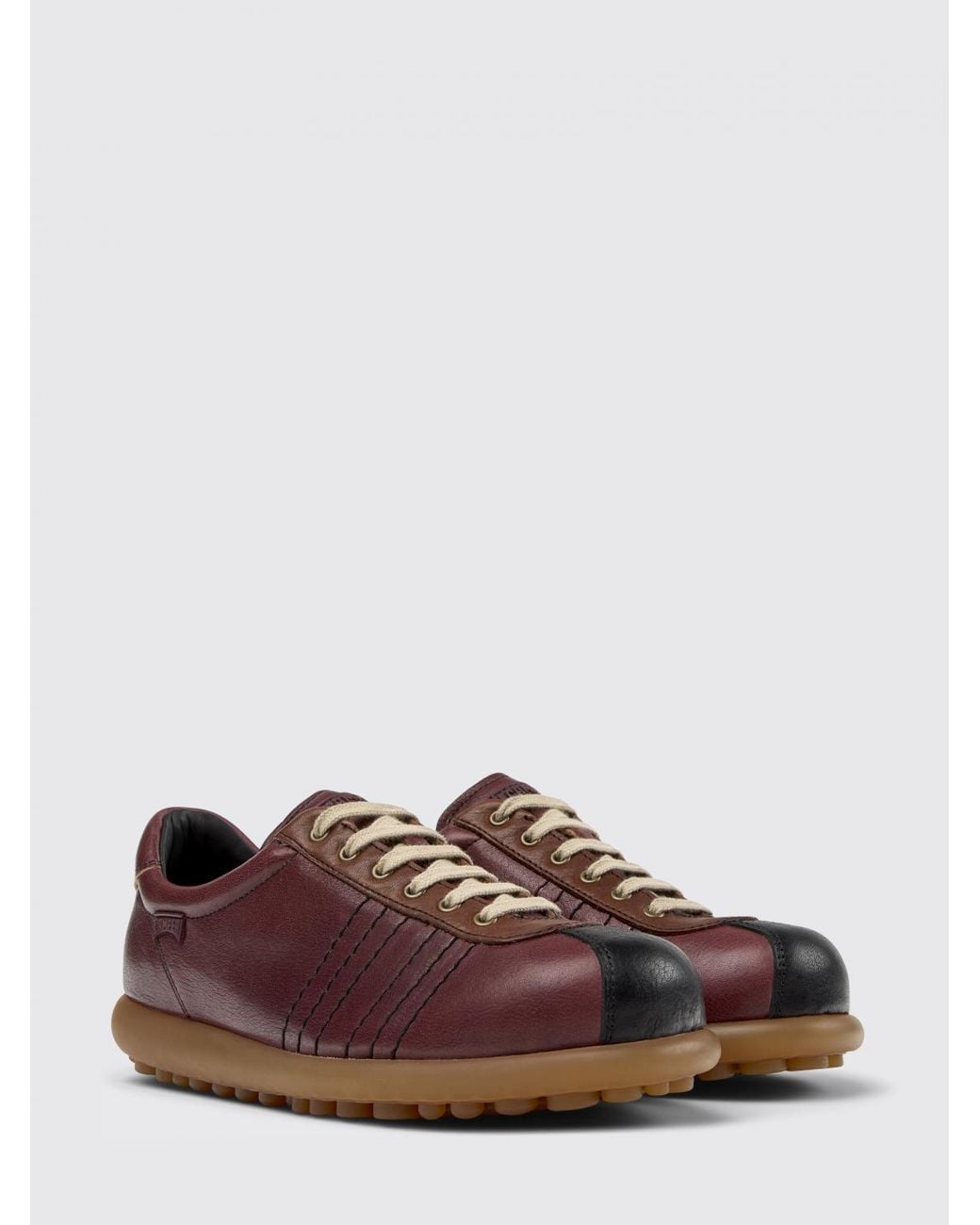 Camper Purple Pelotas Vegetable-Tanned Leather Sneakers