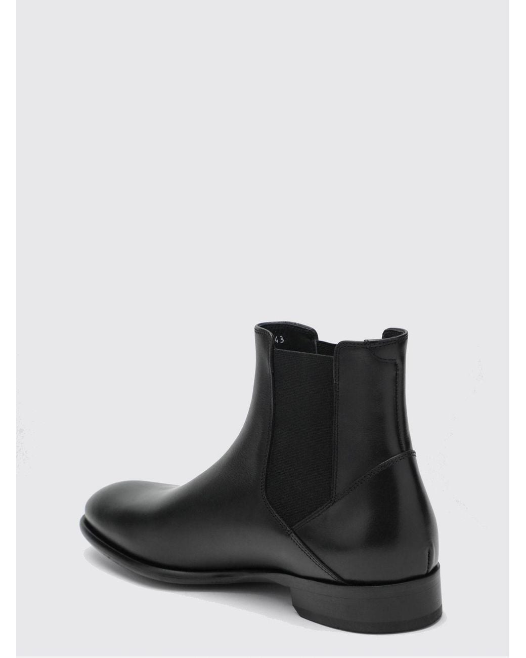 Doucal's Black Boots for men
