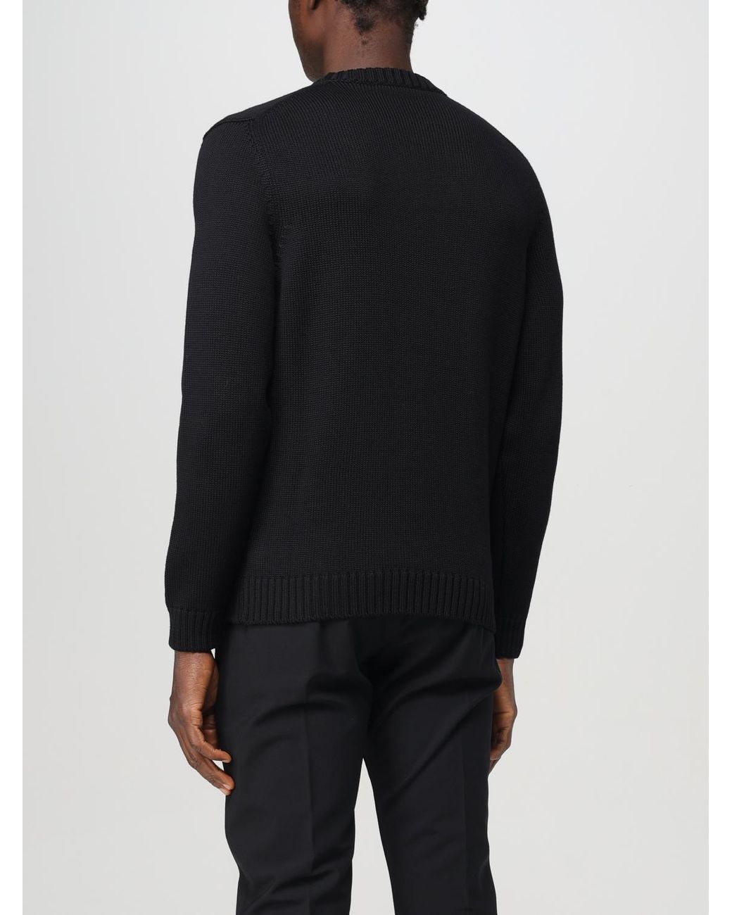 Zanone Blue Sweater for men