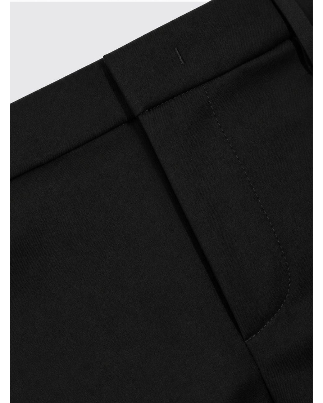 Dondup Black Gaubert Slim Fit Sartorial Pants for men