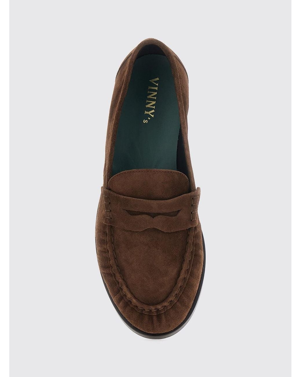 VINNY'S Brown Loafers for men