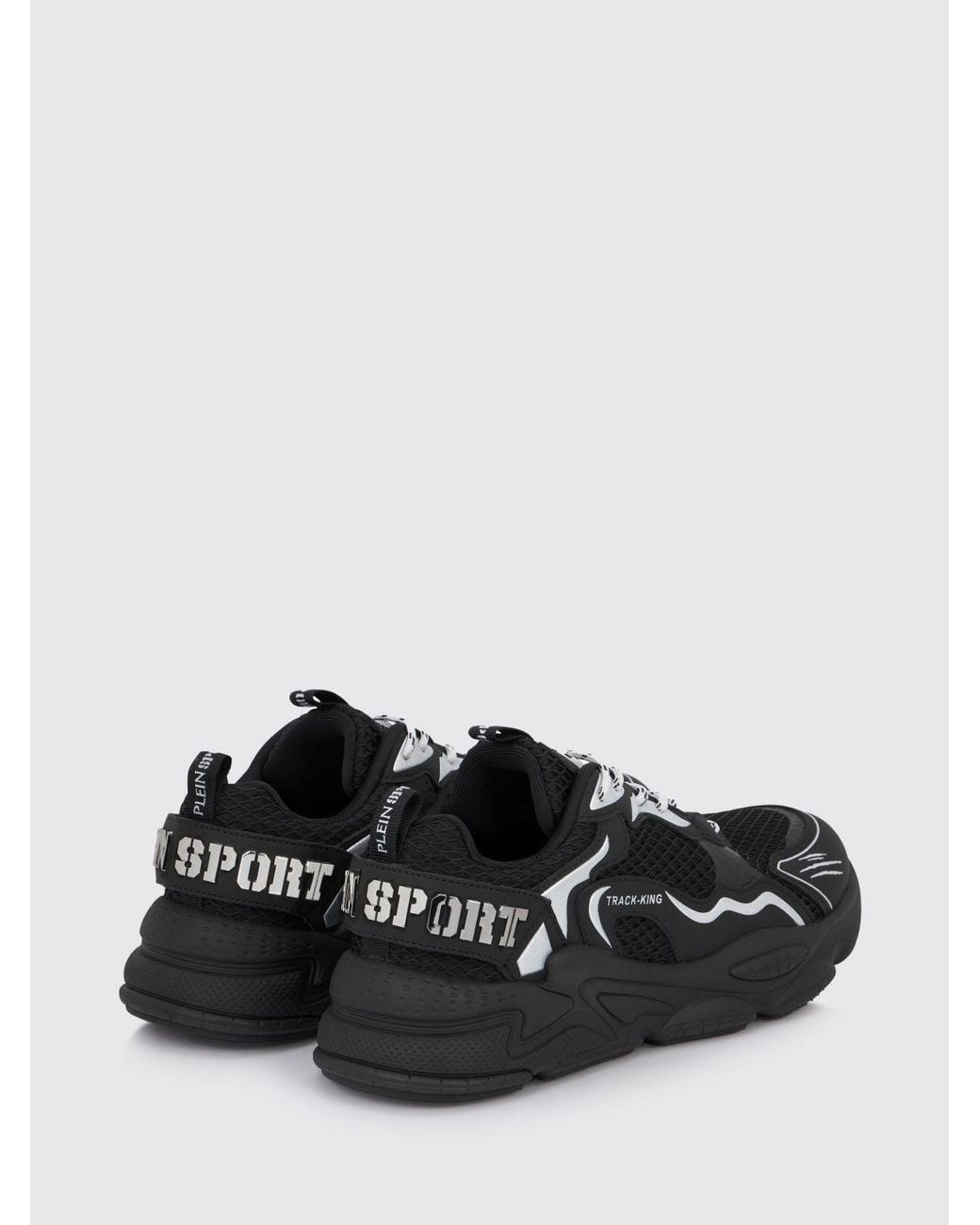 Philipp Plein Black Gen X.05 Mesh Sneakers for men