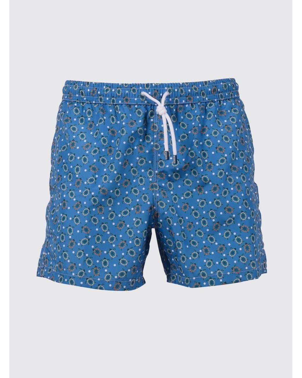 Fedeli Blue Swimsuit for men