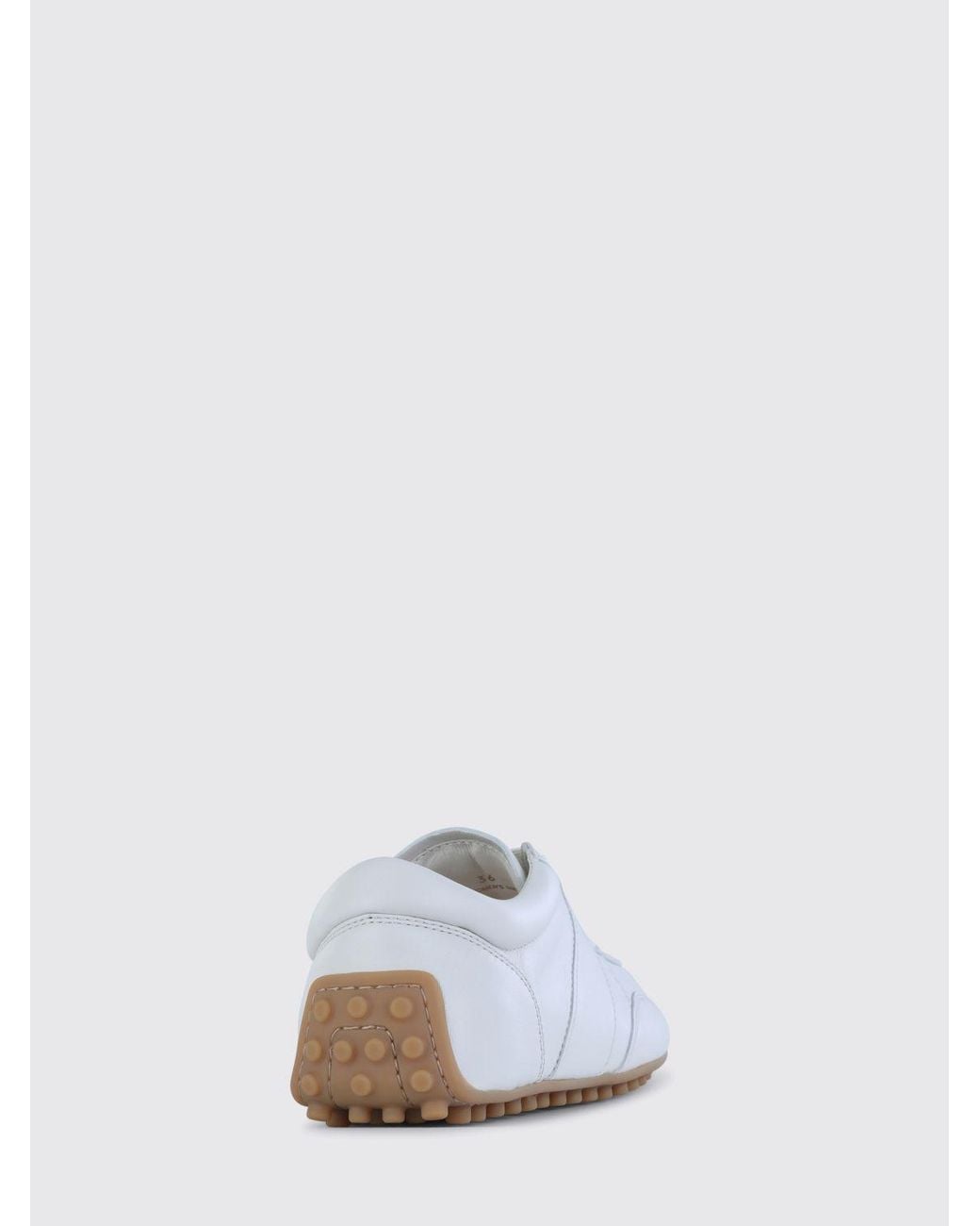 Tod's White Leather Sneakers