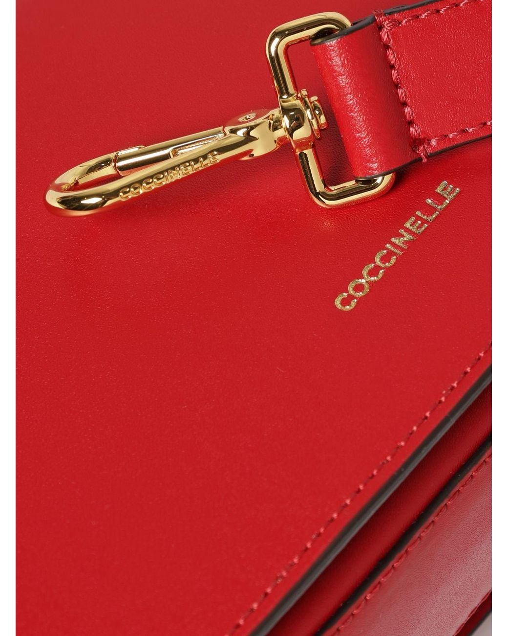 Coccinelle Red C-Me Leather Bag