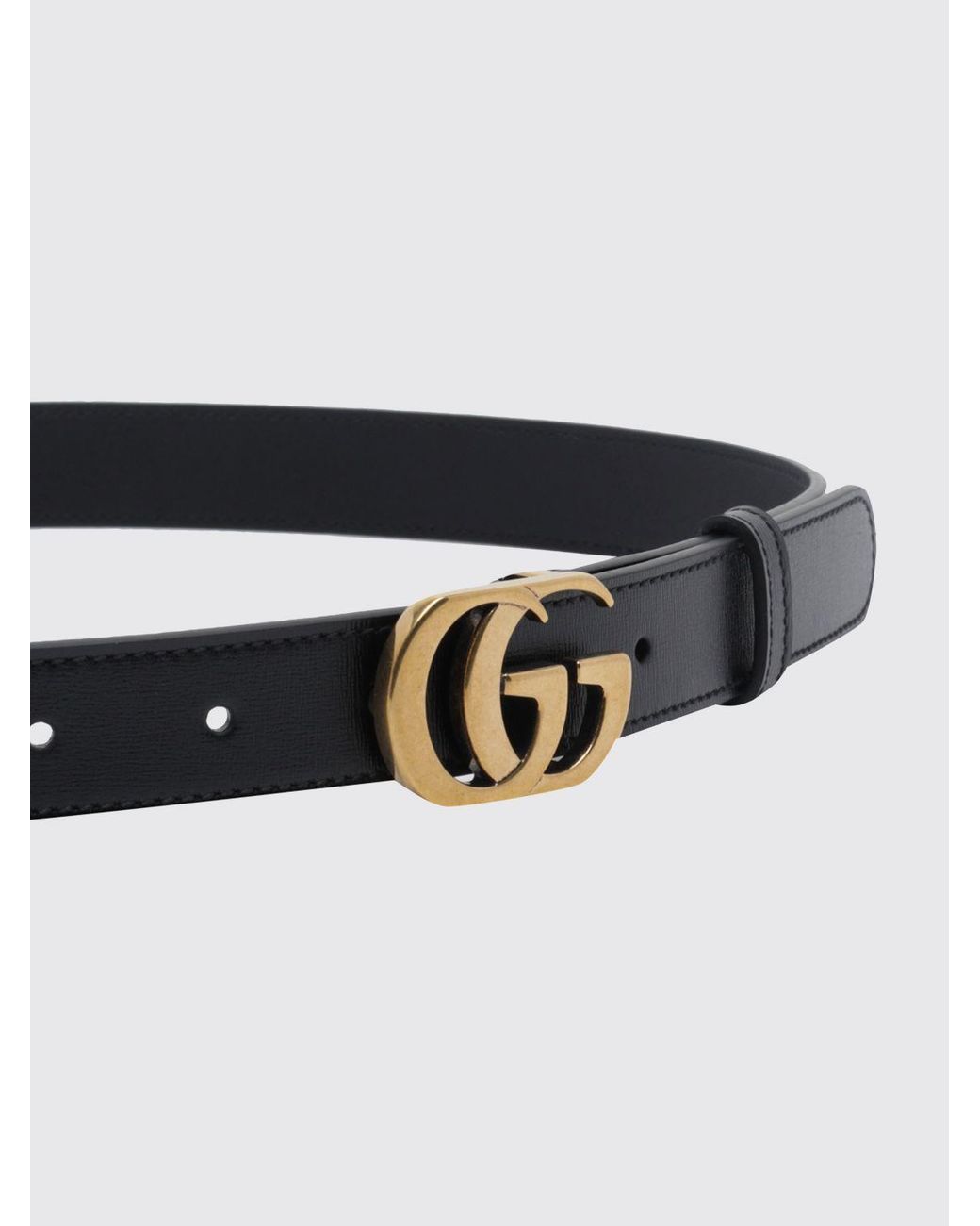Gucci White Belt